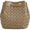 image:imageJW PEI Womens Yara HandWoven Bucket BagTaupe