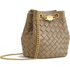 image:imageJW PEI Womens Yara HandWoven Bucket BagTaupe