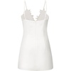 image:imageJW PEI Womens Yuliya Floral Embellishment VNeckline Mini DressWhite