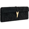 image:imageJW PEI Womens Zaria Woven ClutchBlack
