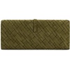image:imageJW PEI Womens Zaria Woven ClutchDark Olive