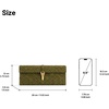 image:imageJW PEI Womens Zaria Woven ClutchDark Olive
