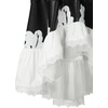image:imageJW PEI Womens Zora Lace Trim Leather DressBlack