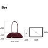image:imageJW PEI Womens Zora Shoulder BagDeep Claret