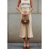 image:imageJW PEI Womens Zuri Hand Woven Round Top Handle Bag  Brown