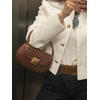 image:imageJW PEI Womens Zuri Hand Woven Round Top Handle Bag  Brown