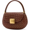 image:imageJW PEI Womens Zuri Hand Woven Round Top Handle Bag  Brown