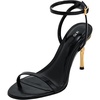 image:imageJW PEI Womens Alivia Gold Metal Heel SandalsBlack