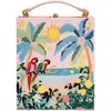 image:imageJW PEI Womens Book Shape Clutch BagTropical Parrot