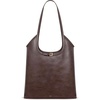image:imageJW PEI Womens Brooke Belted Embellished Shoulder Tote BagDark Brown