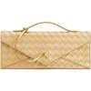 image:imageJW PEI Womens Celeste Woven Textured Envelope Top Handle BagChampagne Gold