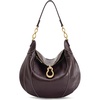 image:imageJW PEI Womens Daria Metal Pendant Embellished Shoulder BagDark Brown
