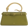 image:imageJW PEI Womens Elena Snake Handle Top Handle BagMatcha Green