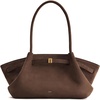 image:imageJW PEI Womens Hana Wide Faux Suede Tote BagDark Brown