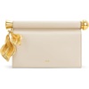 image:imageJW PEI Womens Holly Metal Pendant Embellished ClutchWhite