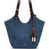 image:imageJW PEI Womens Ines Padlock Tote BagBlue Denim