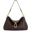 image:imageJW PEI Womens Jayla Metal Pendant Embellished Shoulder BagDark Brown