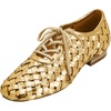 image:imageJW PEI Womens Kayla Weave Strap Flat ShoesGold