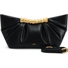 image:imageJW PEI Womens Leia Pleated ClutchBlack