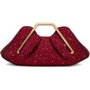 image:imageJW PEI Womens Lila Metal Frame ClutchRed Artificial Crystal