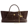 Dark Brown Croc