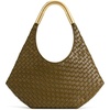 image:imageJW PEI Womens Olivia HandWoven Metal Handle Hobo BagOlive Green