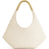image:imageJW PEI Womens Olivia HandWoven Metal Handle Hobo BagWhite
