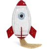 image:imageJW PEI Womens Rocket Shape Clutch  Silver Faux CrystalSilver Faux Crystal