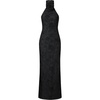 image:imageJW PEI Womens Uliana Floral Lace Halterneck Maxi DressBlack