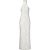 image:imageJW PEI Womens Uliana Floral Lace Halterneck Maxi DressWhite