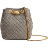 image:imageJW PEI Womens Yara HandWoven Bucket BagGrey
