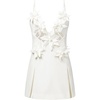 image:imageJW PEI Womens Yuliya Floral Embellishment VNeckline Mini DressWhite