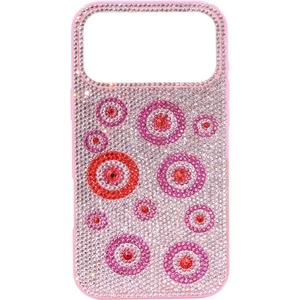 image:imageJW PEI Evil Eye Artificial Crystal Embellished Phone Case  PinkEye Evil Pink
