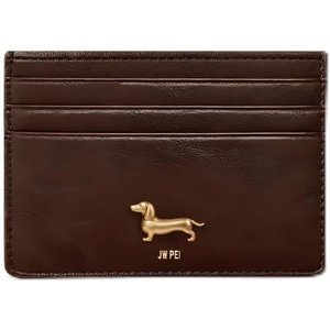 image:imageJW PEI Maeve Dachshund Metal Emblem Card Holder  ChocolateChocolate