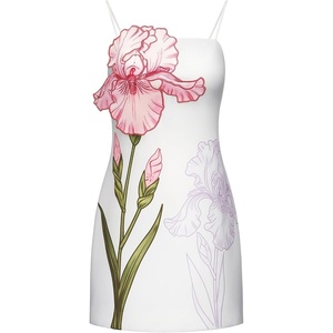 image:imageJW PEI Womens 3D Floral Appliqu Strapless Mini DressPink Iris