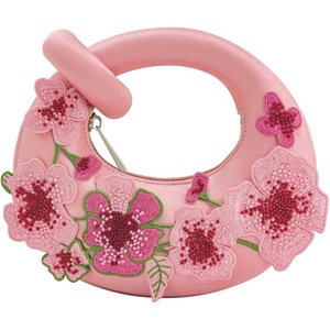 image:imageJW PEI Womens Abacus Top Handle BagPink  Embroidered Floral