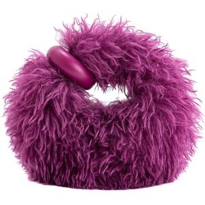 image:imageJW PEI Womens Abacus Top Handle BagPurple  Faux Fur
