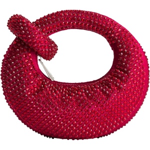 image:imageJW PEI Womens Abacus Top Handle BagRed  Artificial Crystal