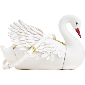 image:imageJW PEI Womens Alani Swan Shaped Crossbody BagWhite