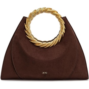 image:imageJW PEI Womens Amiya Leaf Handle Sculpture BagMocha Brown