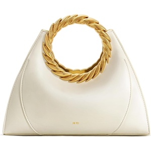 image:imageJW PEI Womens Amiya Leaf Handle Sculpture BagWhite