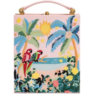 image:imageJW PEI Womens Book Shape Clutch BagTropical Parrot