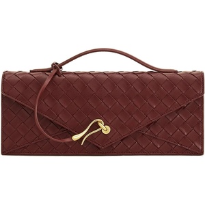 image:imageJW PEI Womens Celeste Woven Textured Envelope Top Handle BagBurgundy