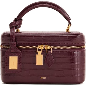 image:imageJW PEI Womens Cleo Box Shape Top Handle BagBurgundy