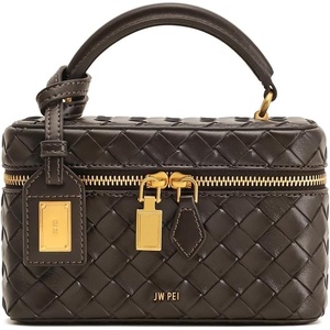 image:imageJW PEI Womens Cleo Box Shape Top Handle BagDark Brown