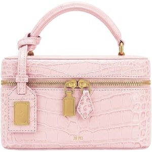 image:imageJW PEI Womens Cleo Box Shape Top Handle BagLight Pink Croc