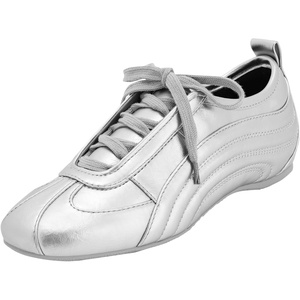 image:imageJW PEI Womens Ferne Streamlined Lustrous SneakersSilver