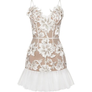 image:imageJW PEI Womens Floral Sling Mini DressWhite