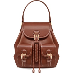 image:imageJW PEI Womens Harper Buckle Pocket BackpackDark Brown