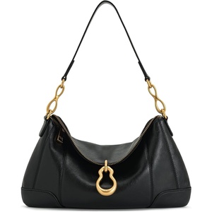 image:imageJW PEI Womens Jayla Metal Pendant Embellished Shoulder BagBlack
